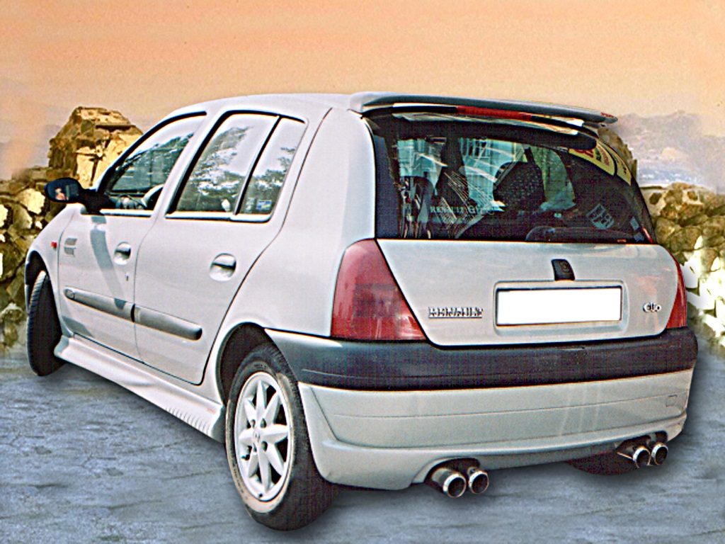Renault Clio 1 HB Spoiler Fiberglass