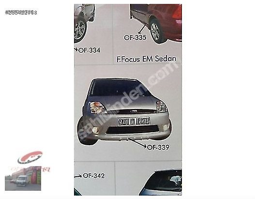 Ford Fiesta Eski Model Ön Karlı Tampon Eki Boyalı