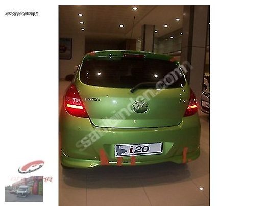 Hyundai İ 20 Arka Karlık Tampon Eki Boyalı