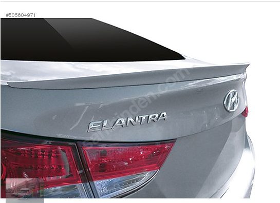 Hyundai Elentra 2012-2015 Bagaj Çıtası / Spoyler Boyalı - Fiberglass