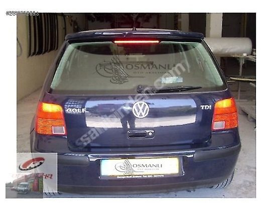 Volkswagen Golf 4 Ayaklı Spoyler / Tavan Rüzgarlık Boyalı