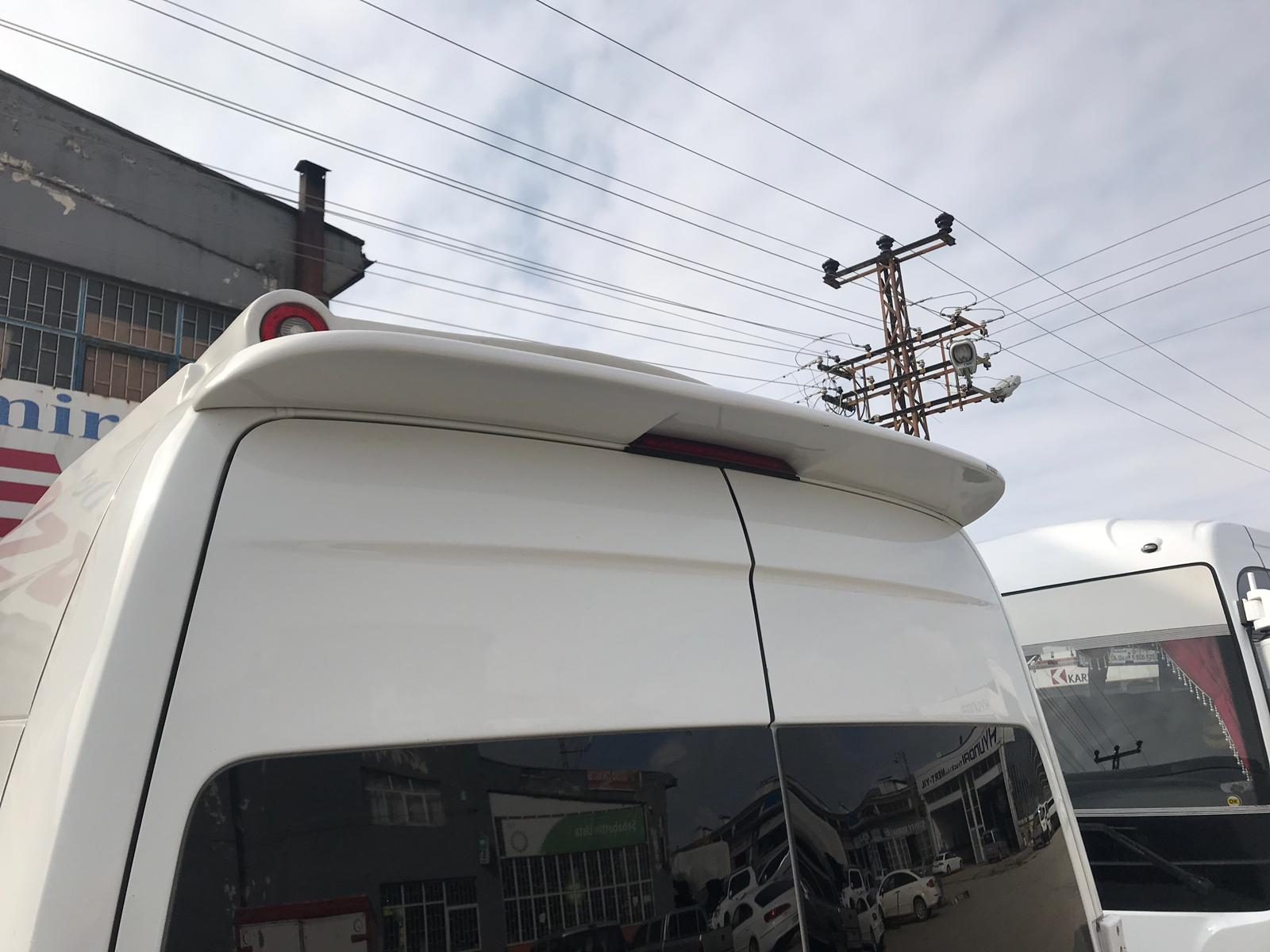 Volkswagen Crafter 2019+ Anatomik Geniş Spoiler Fiberglass