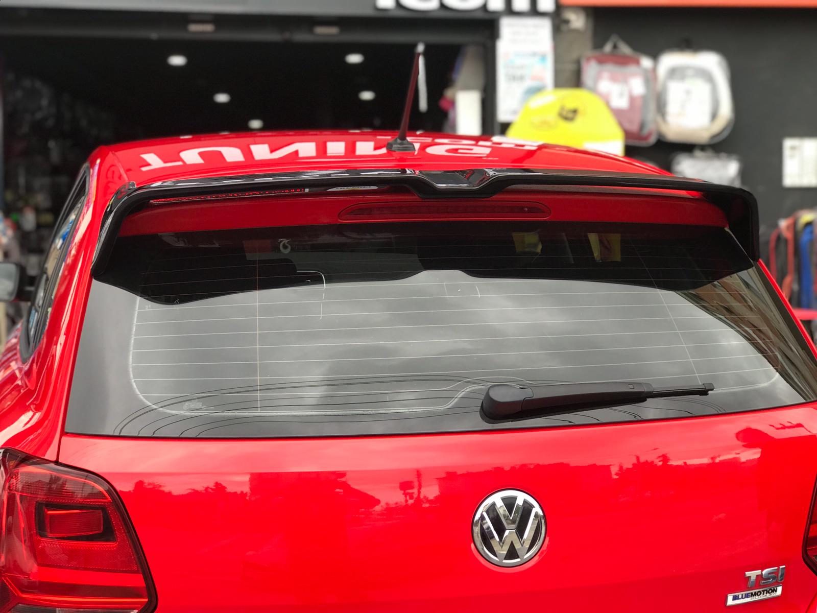 Volkswagen Polo 2009-2014 Yarasa Modeli Spoiler Fiberglass