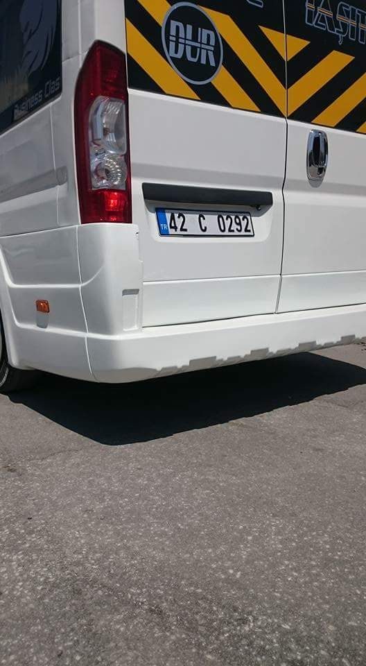 Fiat Ducato Arka Tampon Pako 2007-2014 (boyasız Montaj Olur)