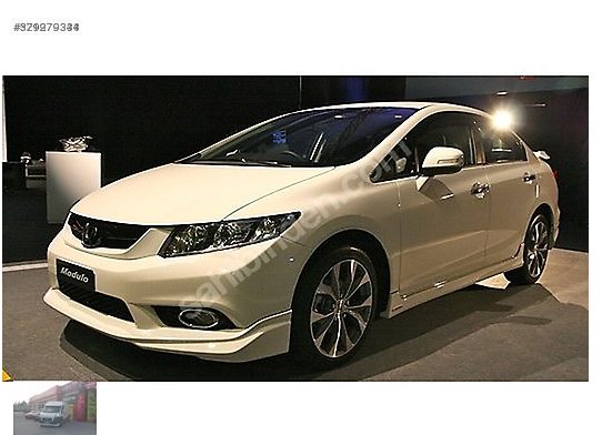 Honda Civic 2013 Sonrası Ön Karlık Boyalı