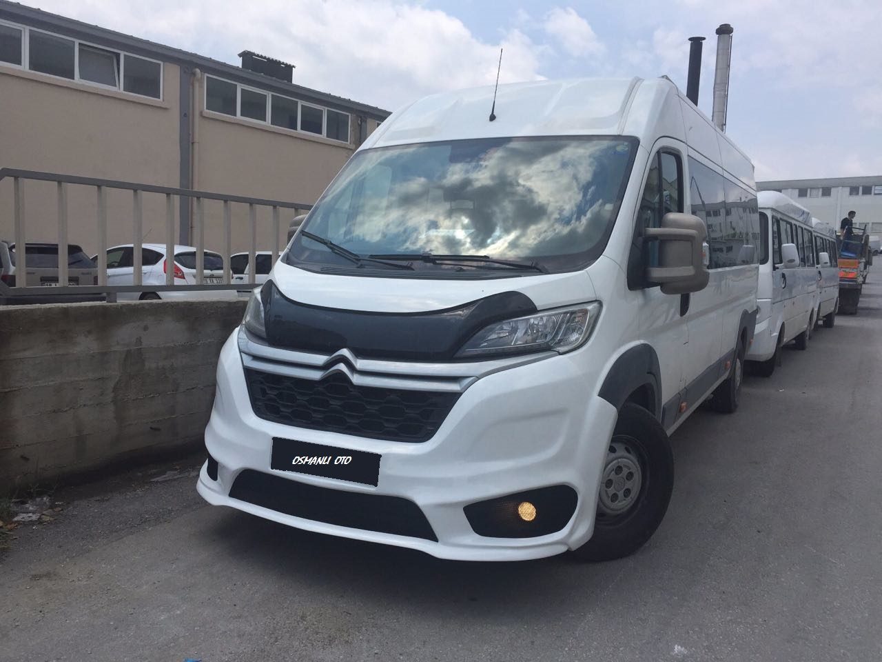 Fiat Ducato 2007-2015 Arası Uyumlu Amg Tamponn
