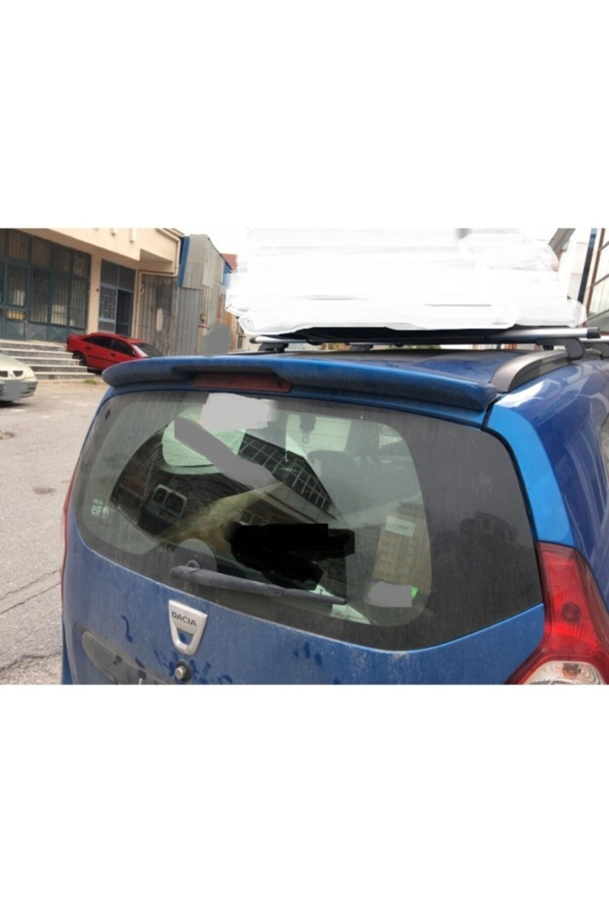 Dacia Lodgy Anatomik Spoyler / Bagaj Rüzgarlığı Parlak Siyah