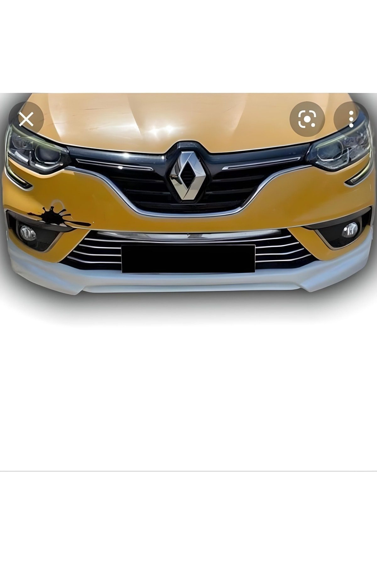 Renault Megane 4 2015-2019 Ön Karlık / Tampon Altı Ek Boyasız