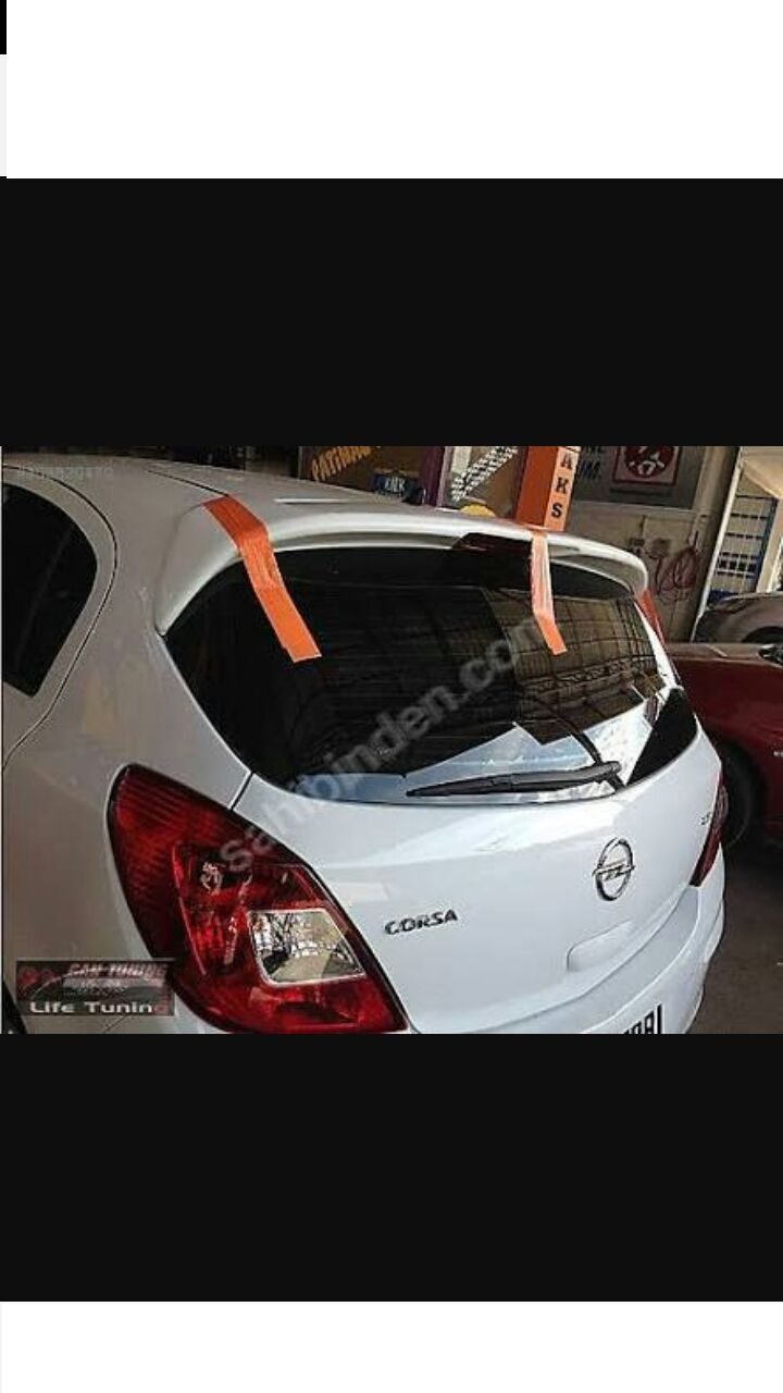 Opel Corsa D Anatomik Spoiler Fiberglass