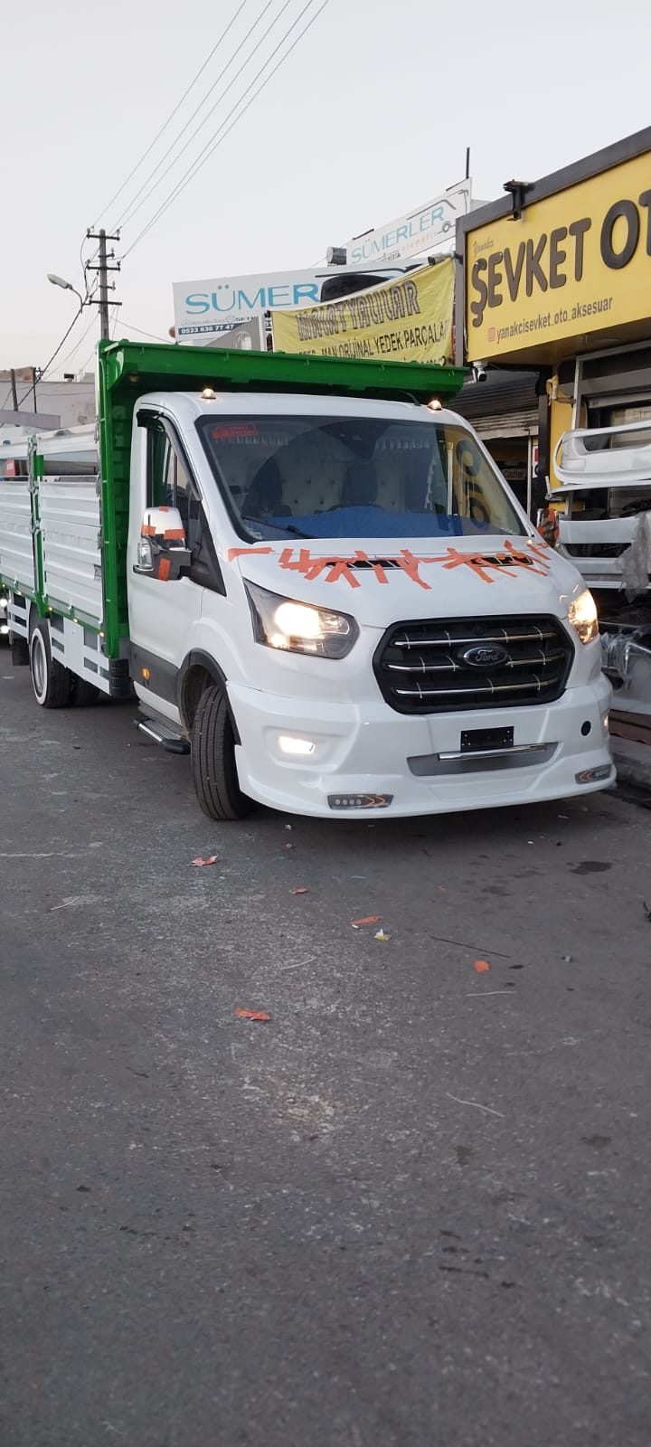 Ford Transit 2019+ Ön Tampon Erasisli Kısa Model