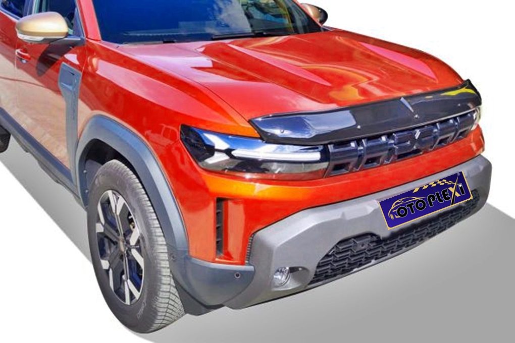 Dacia Duster 2024+ Kaput Rüzgarlık - Fiberglass