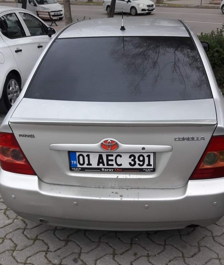 Toyota Corolla 2003-05 Anatomikk Spoiler Fiberglass