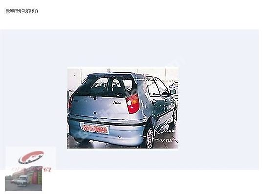 Fiat Palio Arka Yarım Tampon / Tampon Altı Ek Karlık Boyalı