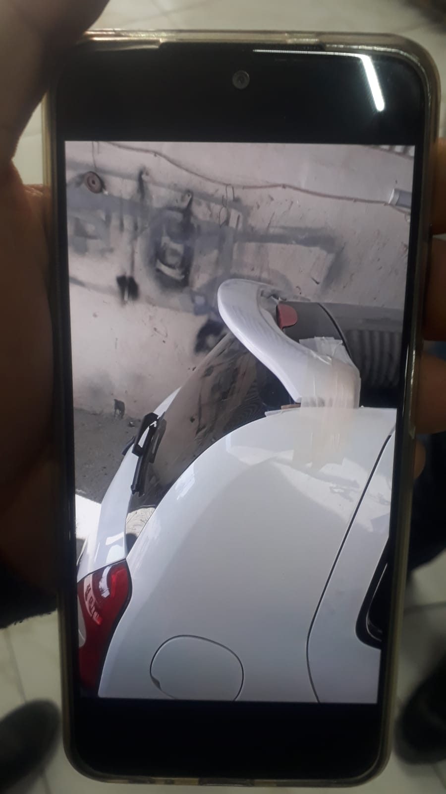 Renault Clio 2 HB Spoiler Fiberglass