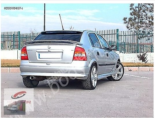 Opel Astra G Hb Arka Karlık Tampon Eki Boyalı