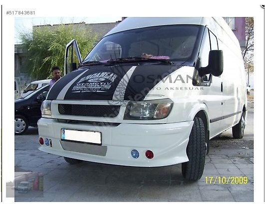 Ford Transit Orta K. Yuvarlaksisli Ön Tampon Giydirme Boyalı