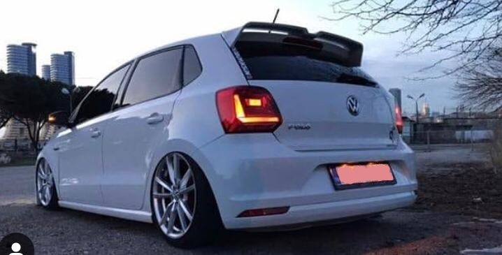Volkswagen Polo 2009-2014 Yarasa Modeli Spoiler Fiberglass