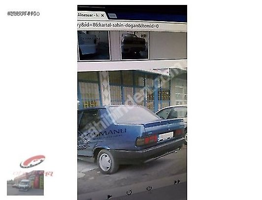 Fiat Tofaş Bagaj Anatomik Spoyler