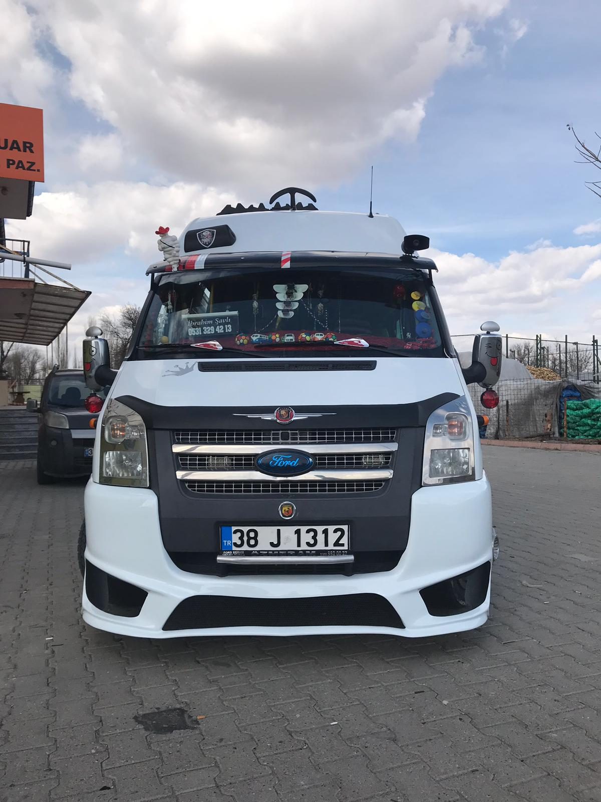 Ford Transit T-16 Ön Tampon Amg Model - Fiberglass