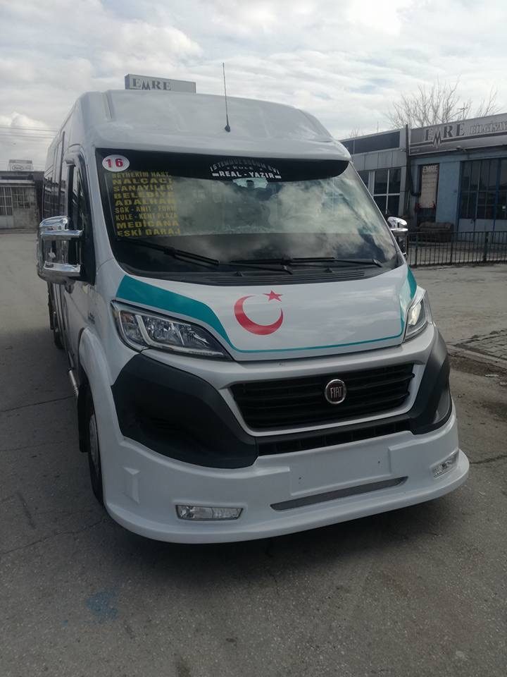 Fiat Ducato Yeni Model 2015-2023 Yarım Tampon Erasislii