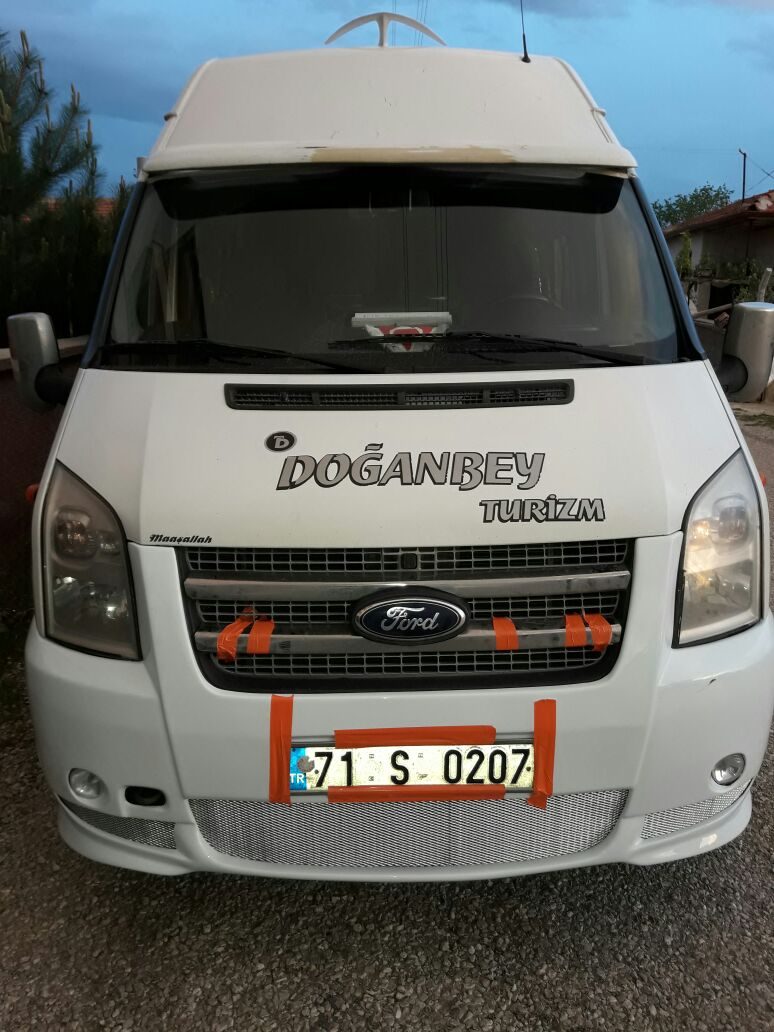 Ford Transit T-16 Geniş Fiber Güneşlik Minübüs - Fiberglass