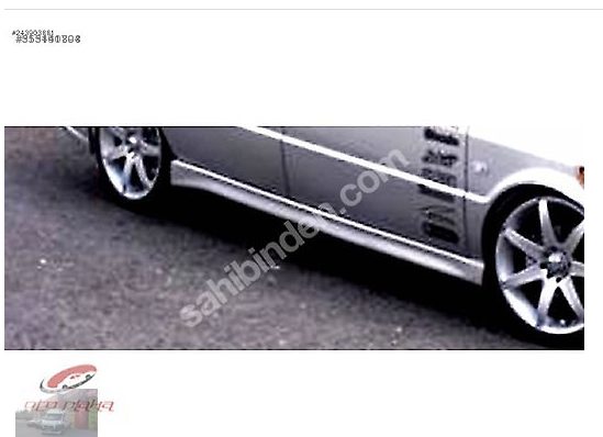 Renault 21 Manager Marşpiyel Takımı / Yan Etek Boyalı - Fiberglass