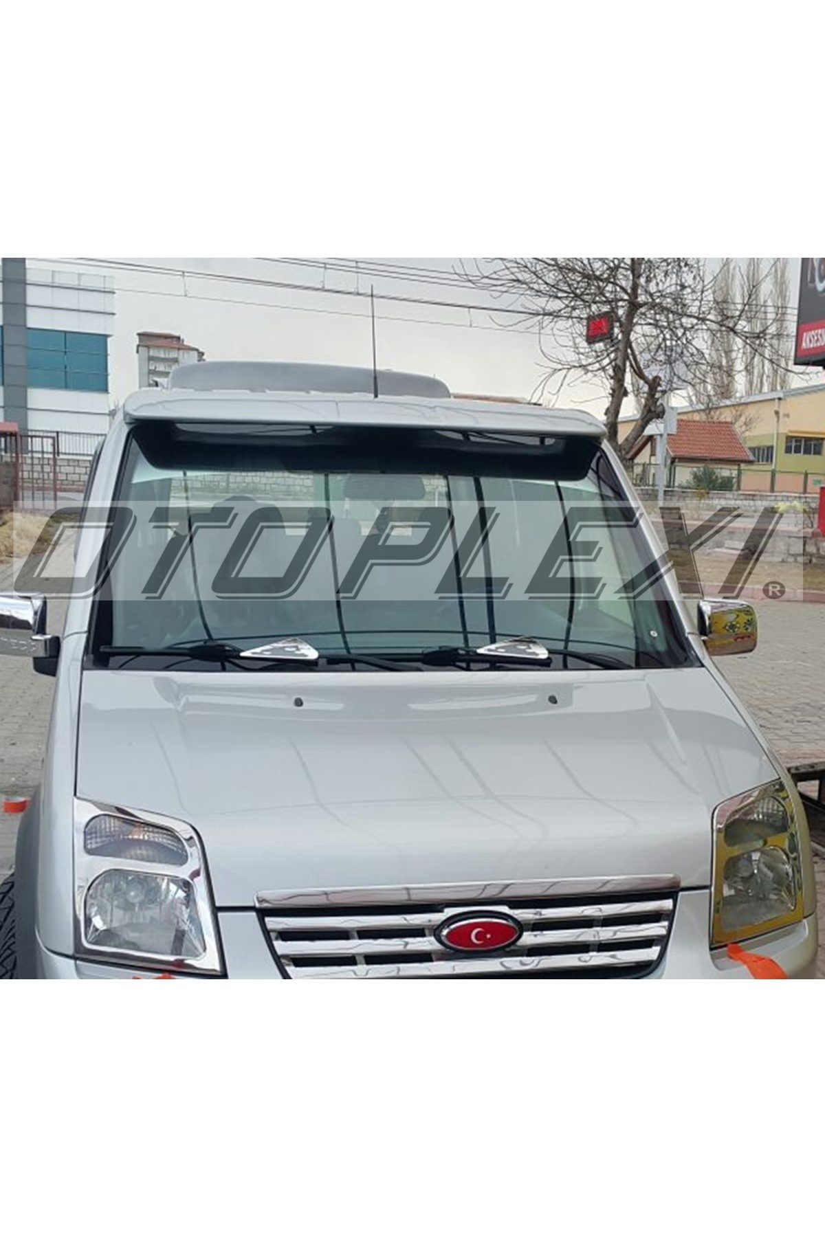 Ford Connect Ön Cam Güneşlik Ön Şapka Boyasız Astarlı 2003-2014