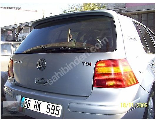 Volkswagen Golf 4 Anatomik Spoyler / Tavan Rüzgarlık Boyalı