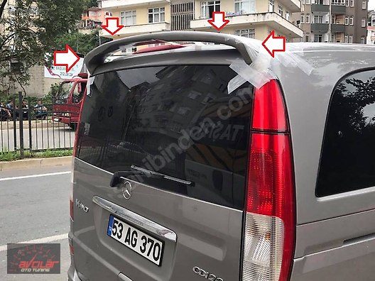Mercedes-Benz Vito 2004-20015 Ayaklı Spoiler Modeli