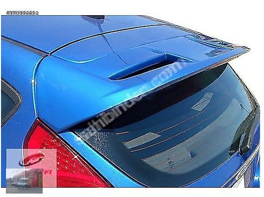 Ford Fiesta Yeni Model Spoiler Rüzgarlık (Geniş Spoiler) Boyalı