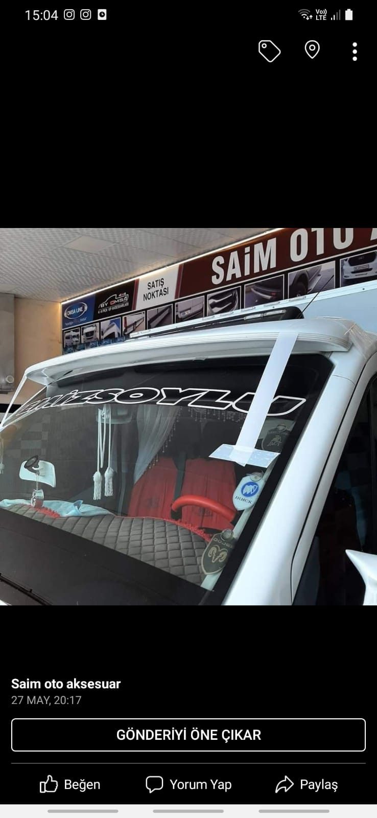 Ford Transit 2019+ Geniş Güneşlik Fiber