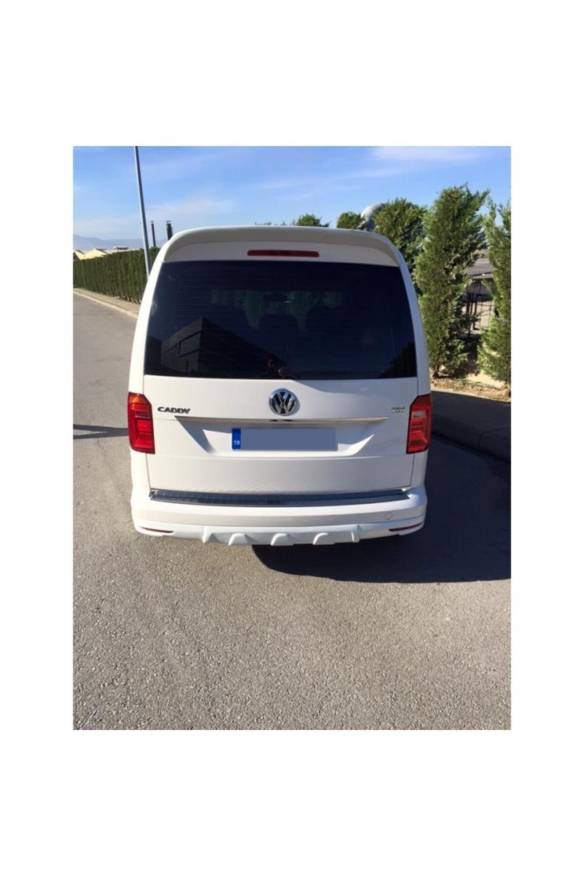 Volkswagen 2015-2021 Boyasız Bagaj Rüzgarlık Bagaj Anatomik Spoiler