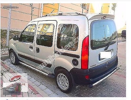 Renault Kangoo Eski Model Spoyler / Bagaj Rüzgarlık Boyalı