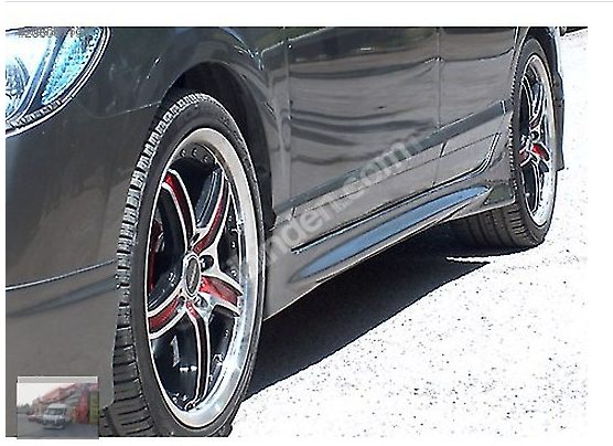 Honda Civic (2007-2012) Marşpiyel Takımı / Yan Etek Boyalı - Fiberglass