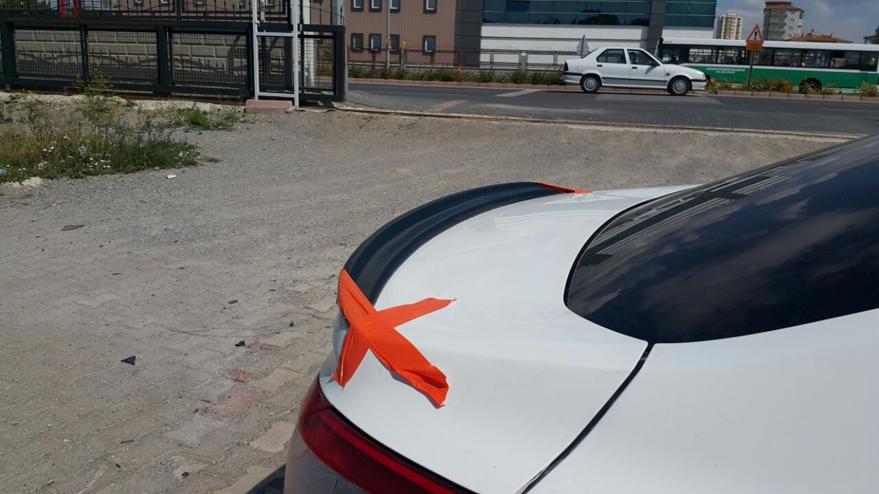 Ford Focus Focsu 3 Anatomik Spoiler Fiber