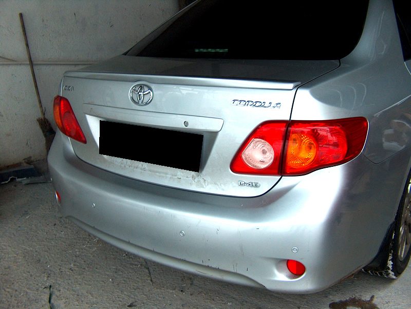 Toyota Corolla 2006-2012 Anatomik Spoiler Fiberglass