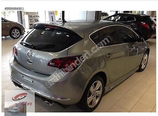 Opel Astra J Anatomic Spoiler Rüzgarlık Boyalı