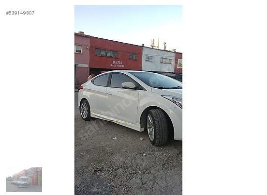 Hyundai Blue 2012-2015Mod. Marşpiyel Takımı / Yan Karlık Boyalı - Fiberglass