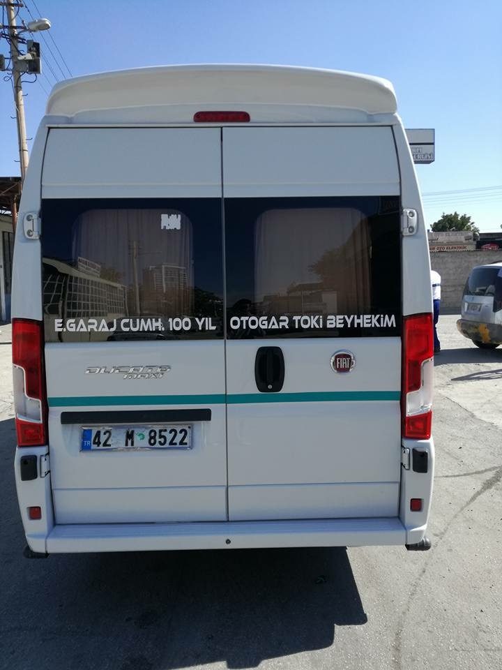Fiat Ducato Geniş Anatomik Spoyler Fiberglass 2007-2023 Arası
