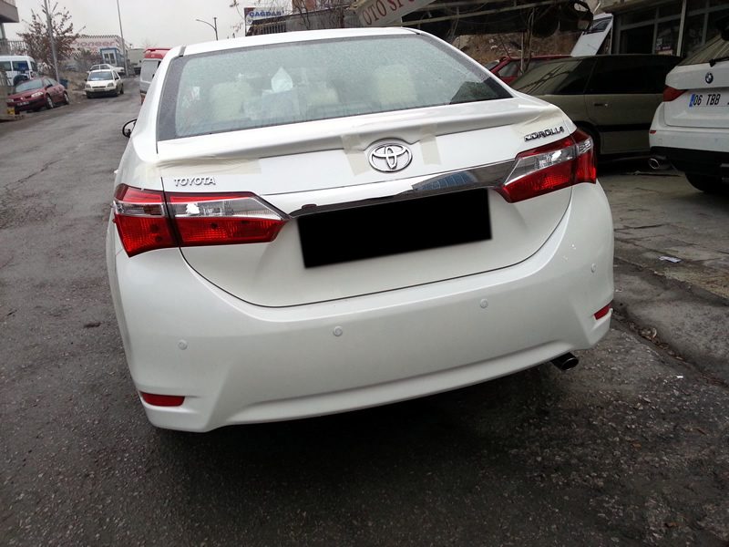 Toyota Corolla 2013-18 Anatomik Spoilerr Diberglass