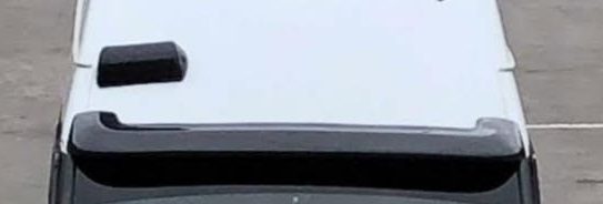 Ford Transit T-16 Geniş Güneşlik Fiber (siyah Boyalı Görünüm) - Fiberglass