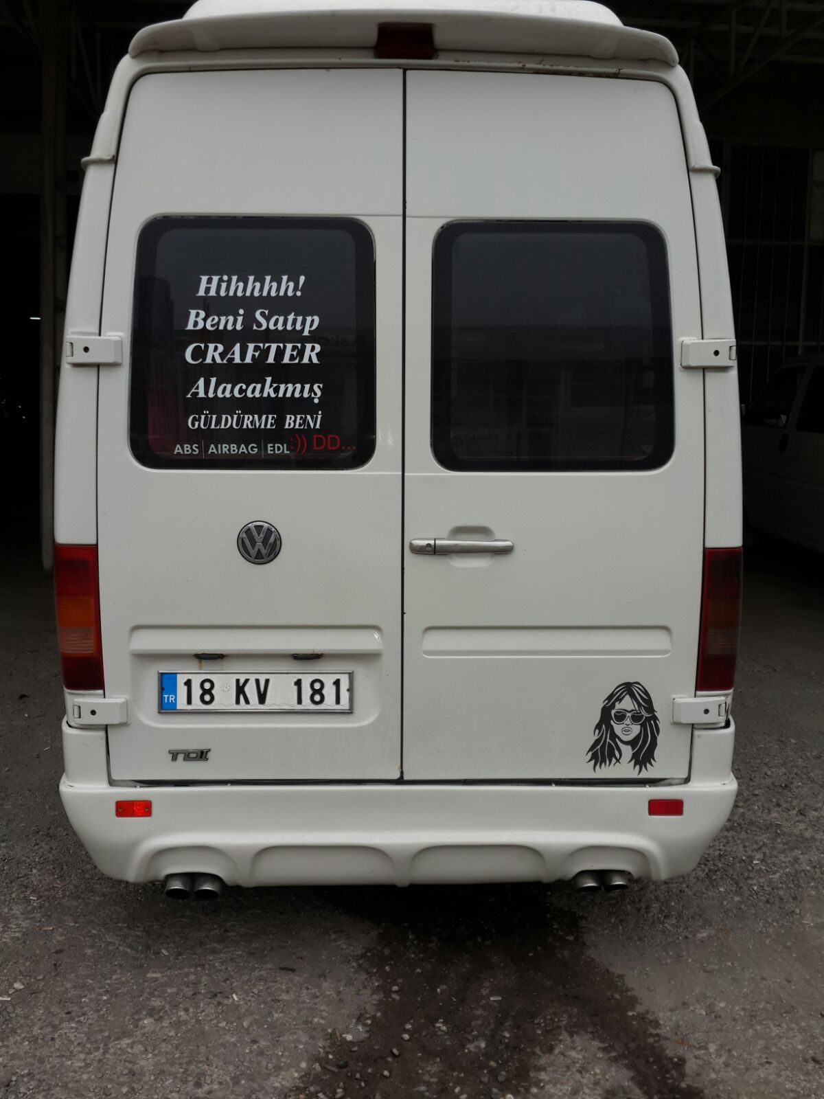 Volkswagen Volt Arka Tampon