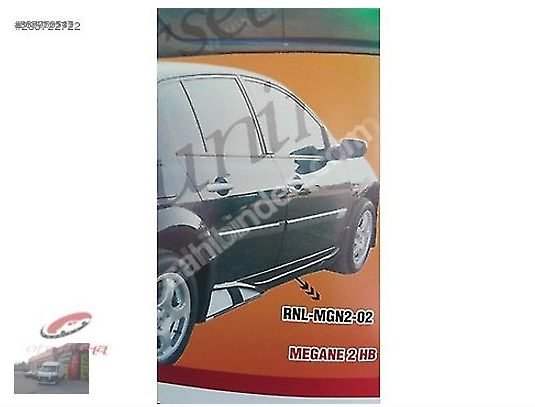Renault Megane 2 Marşpiyel Takımı (boyasız) - Fiberglass