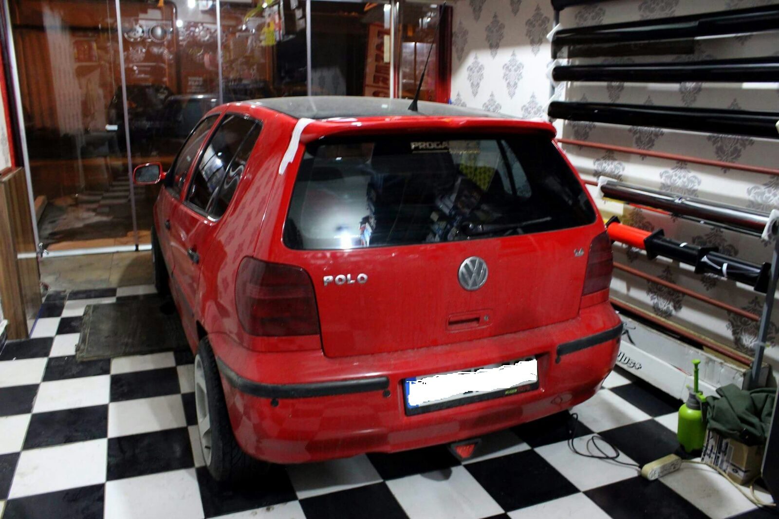 Volkswagen Polo 1996-2001 Spoiler Fiberglass