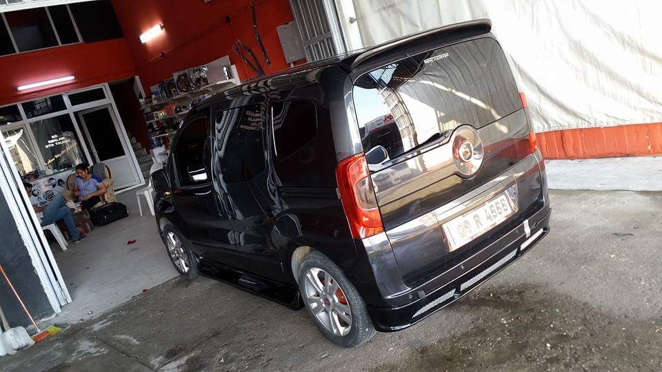 Fiat Fiorino 2008+ ,nemo,bipper Telli Arka Karlık - Fiberglass