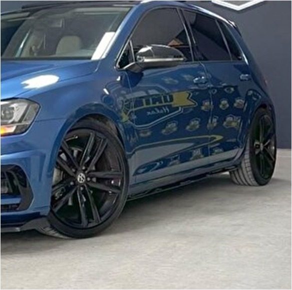 Volkswagen Golf 7 Yan Marşpiyel Ekler - Fiberglass