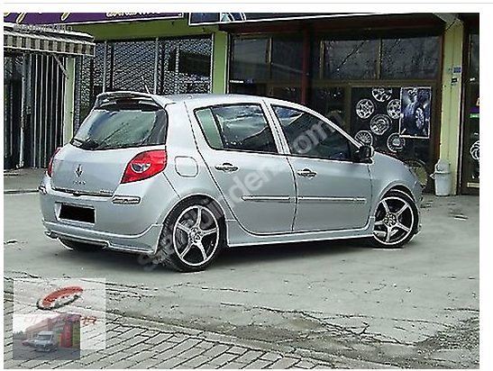 Renault Clio 3 Hb Spoyler Rüzgarlık Boyalı - Fiberglass