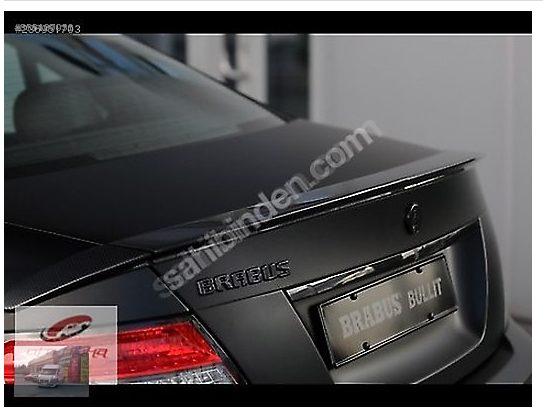 Mercedes C180 Bagaj Anatomik Spoyler / Bagaj Rüzgarlık Boyalı - Fiberglass