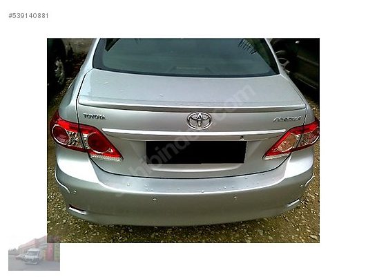 Toyota Corolla 2008-2011 Bagaj Çıtası /Anatomik Spoyler Boyalı