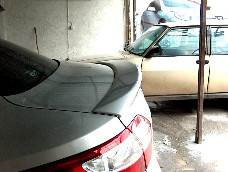 Renault Fluence 2010-2020 Anatomik Spoilerr Fiberglas